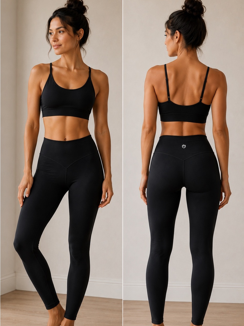 Sylvendel Namarie 91% Hemp Yoga Leggings Women’s‎ L tall Natural Fiber High Rise